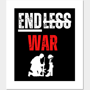 ENDLESS WAR MESSAGE Posters and Art